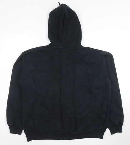 Blue Marlin Men's Black Brooklyn Full Zip Hoodie Size M