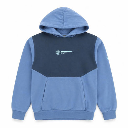 Puma Boys Blue Pullover Hoodie Manchester City Graphic Size 11-12 Years