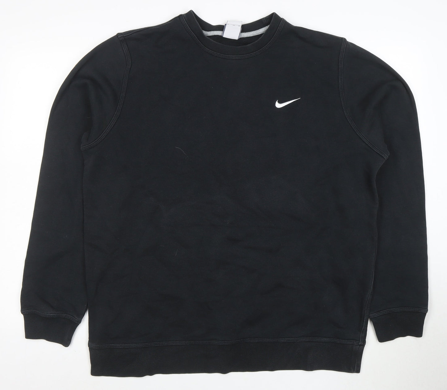 Nike Men’s Black XL Pullover Sweatshirt Crew Neck Fleece