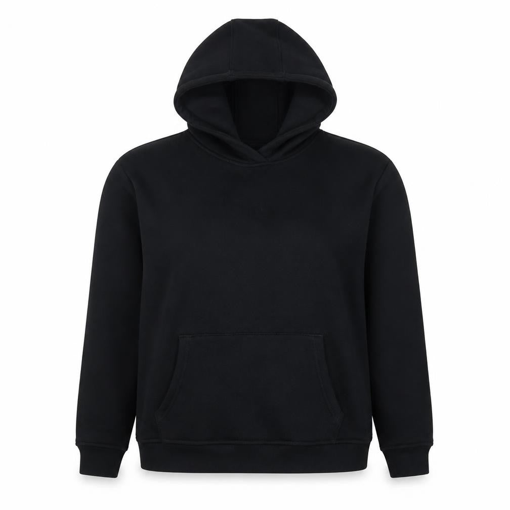 ARNE Womens Black XS Pullover Hoodie Cotton Blend Casual