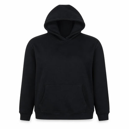 ARNE Womens Black XS Pullover Hoodie Cotton Blend Casual