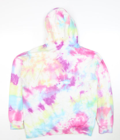 Stars & Stripes Women’s Multicoloured Tie-Dye Pullover Hoodie M