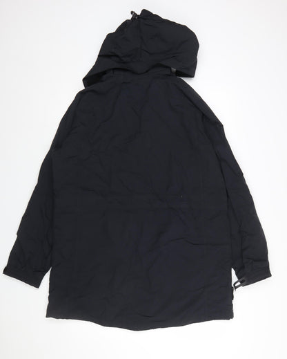 Mountain Warehouse Womens Black Size 18 Waterproof Long Parka Jacket