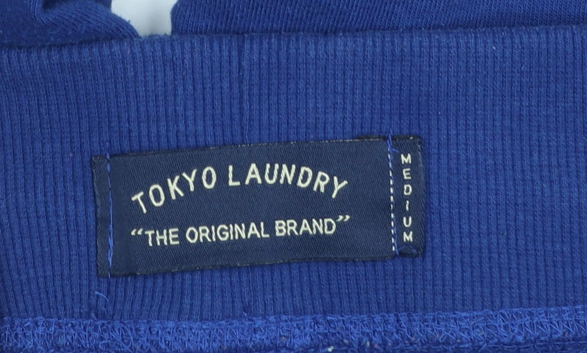 Tokyo Laundry Men's Blue Sweat Shorts Medium Casual Jersey