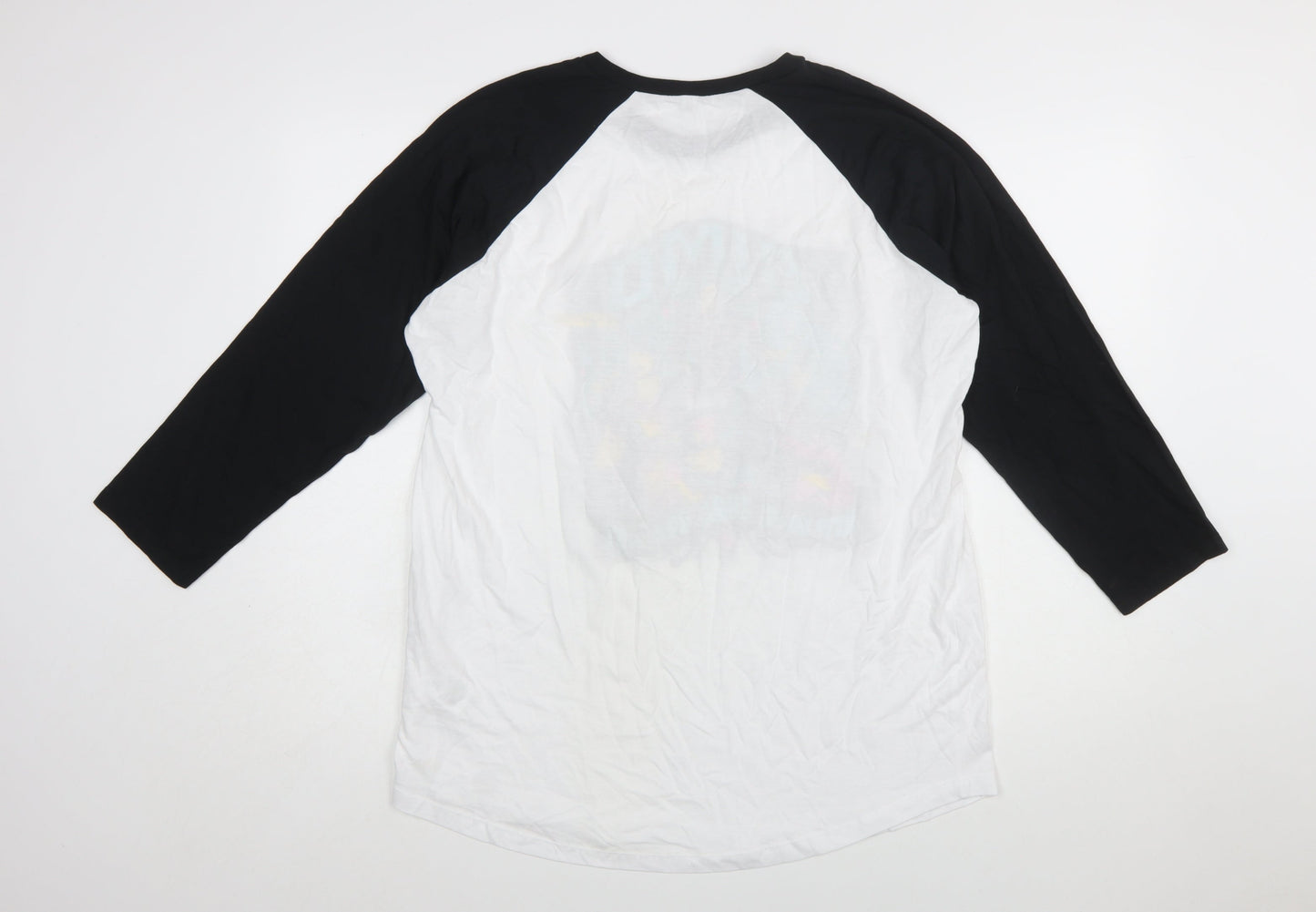 Continental Men’s Multicoloured Band Graphic Raglan T-Shirt XL