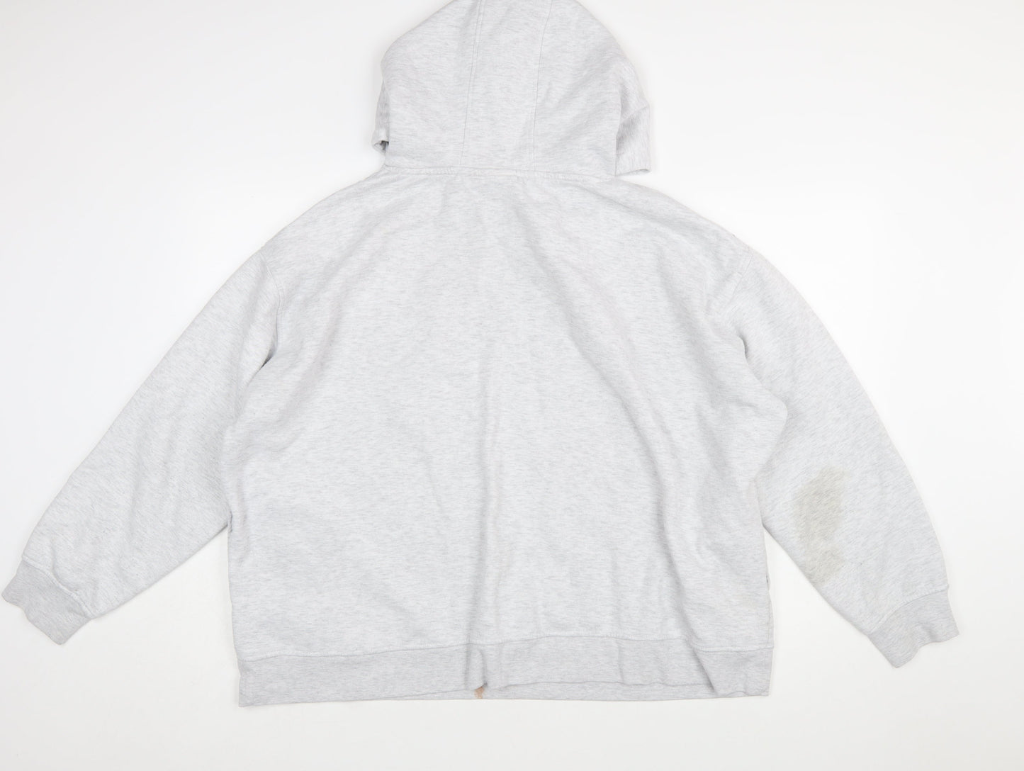 Disney Women Grey Mickey Mouse Hooded Sweatshirt 2XL