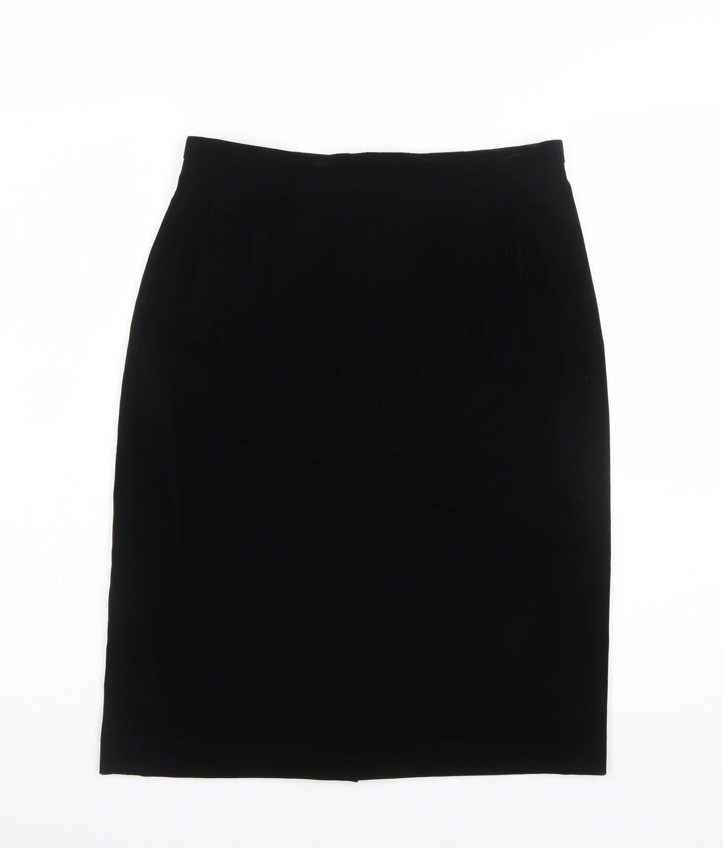 Marks and Spencer Women’s Black Size 14 Pencil Skirt Lined Stretch
