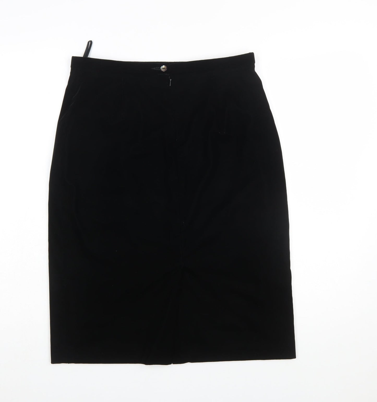 Marks and Spencer Women’s Black Size 14 Pencil Skirt Lined Stretch