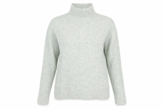 Jigsaw Women’s Grey Alpaca Wool Roll Neck Jumper XS