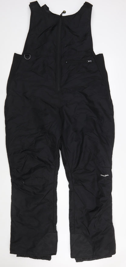 Outdoor Gear Women's Black 2XL Snow Pants Waterproof Insulated Winter Trousers