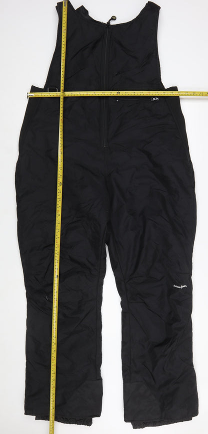 Outdoor Gear Women's Black 2XL Snow Pants Waterproof Insulated Winter Trousers