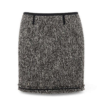Talbots Women’s Black Tweed Straight Pencil Skirt 16P Petite Lined