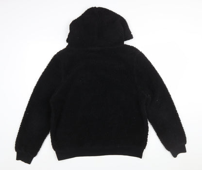 Primark Womens Black Friends Hoodie Size 12/14 Fleece Pullover