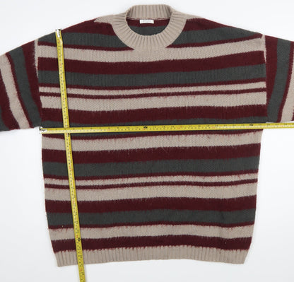 Gloria Jeans Women’s Striped Crew Neck Pullover Jumper S Multicoloured Knit