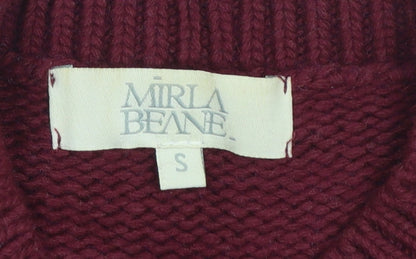 Mirla Beane Women's Multicoloured Mock Neck Check Knit Vest S