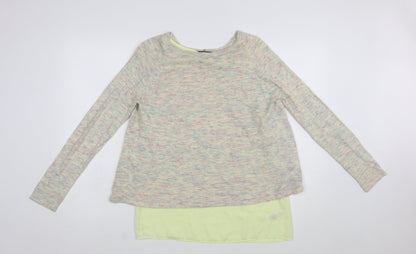 Marks and Spencer Women’s Multicoloured Size 10 Pullover Jumper
