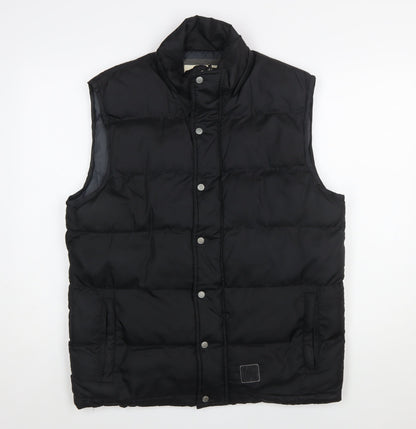 Mckenzie Men’s Black Padded Bodywarmer Waistcoat Medium