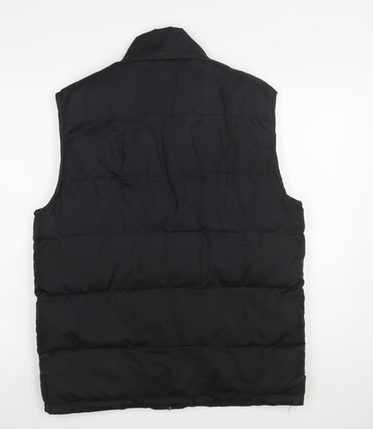 Mckenzie Men’s Black Padded Bodywarmer Waistcoat Medium