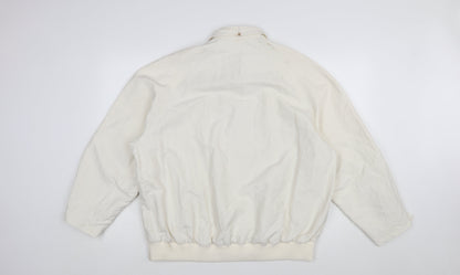 Marks and Spencer Women Ivory Cotton Button Jacket Size 12