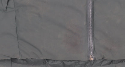 Uniqlo Women Green S Lightweight Down Puffer Jacket Hooded Windproof