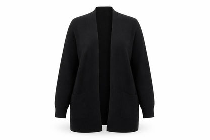 Marks and Spencer Women's Black Size 18 Open Front Cardigan