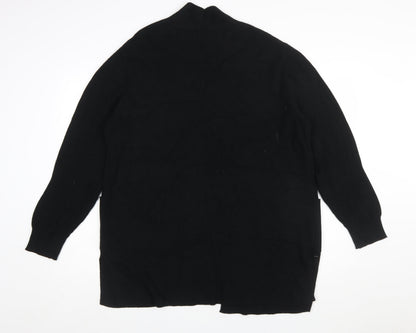 Marks and Spencer Women's Black Size 18 Open Front Cardigan