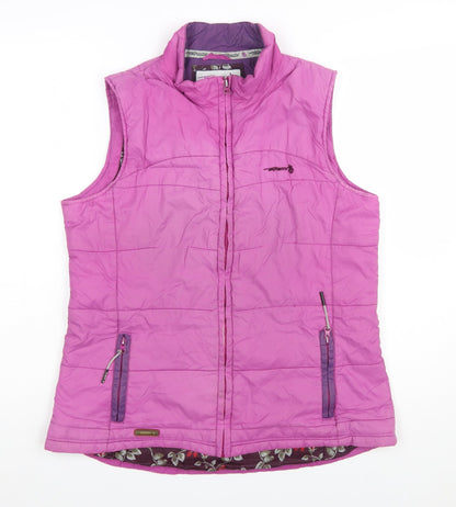 Tayberry Womens Pink Lightweight Bodywarmer Gilet M