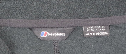 Berghaus Men's Black XL Fleece Full Zip Outdoor Jacket