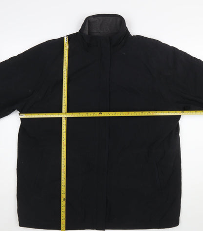 Marks and Spencer Women's Black Size 16 Parka Jacket