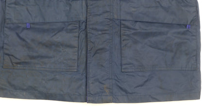 Peter Storm Boys Blue Waterproof Hooded Rain Coat Jacket 11-12 Years