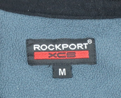 Rockport XCS Men's Black Fleece Pullover Sweatshirt M Regular Fit