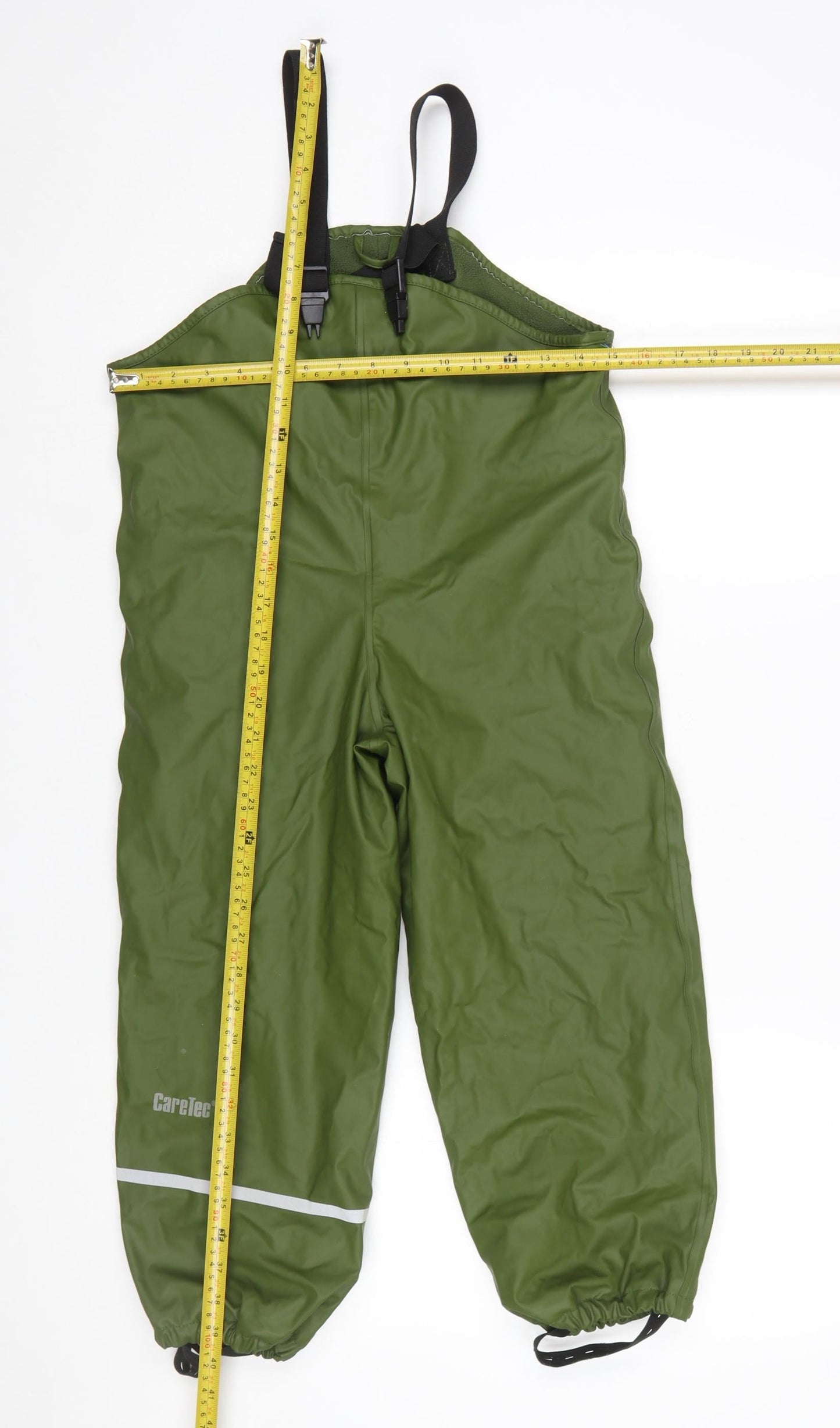 CareTec Boys Green 8 Years Waterproof Lined Rain Trousers