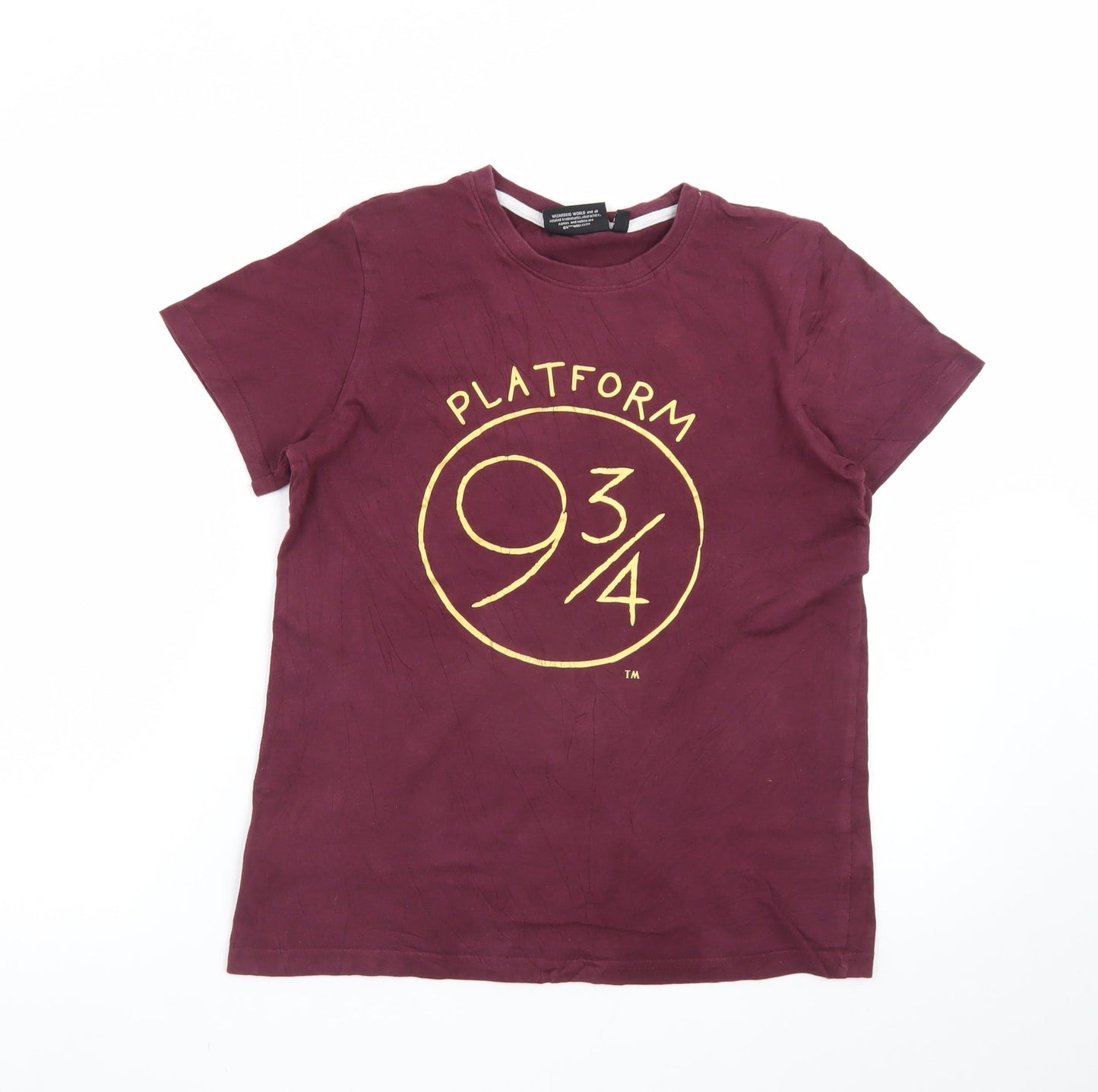 Harry Potter Boys Red Platform 9¾ Graphic T-Shirt 11-12 Years