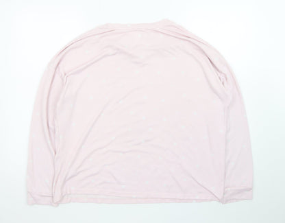 George Women’s Pink Winnie the Pooh Long Sleeve Nightshirt Size 16 T-Shirt Style