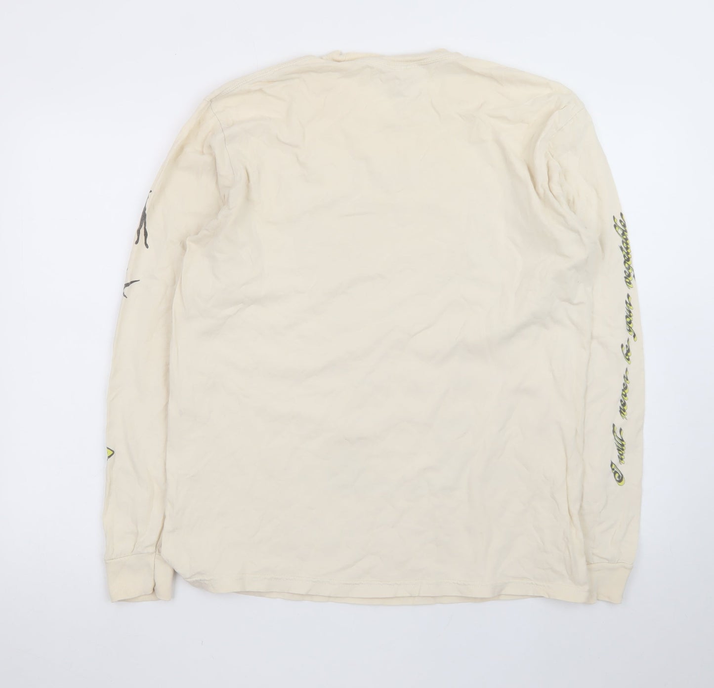 Comfort Colors Men’s Beige Phoebe Bridgers Long Sleeve Graphic T-Shirt M
