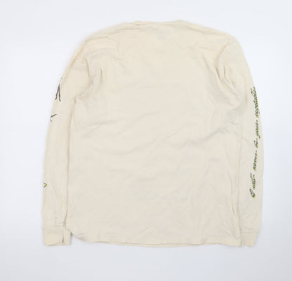 Comfort Colors Men’s Beige Phoebe Bridgers Long Sleeve Graphic T-Shirt M