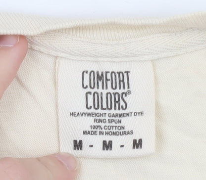 Comfort Colors Men’s Beige Phoebe Bridgers Long Sleeve Graphic T-Shirt M