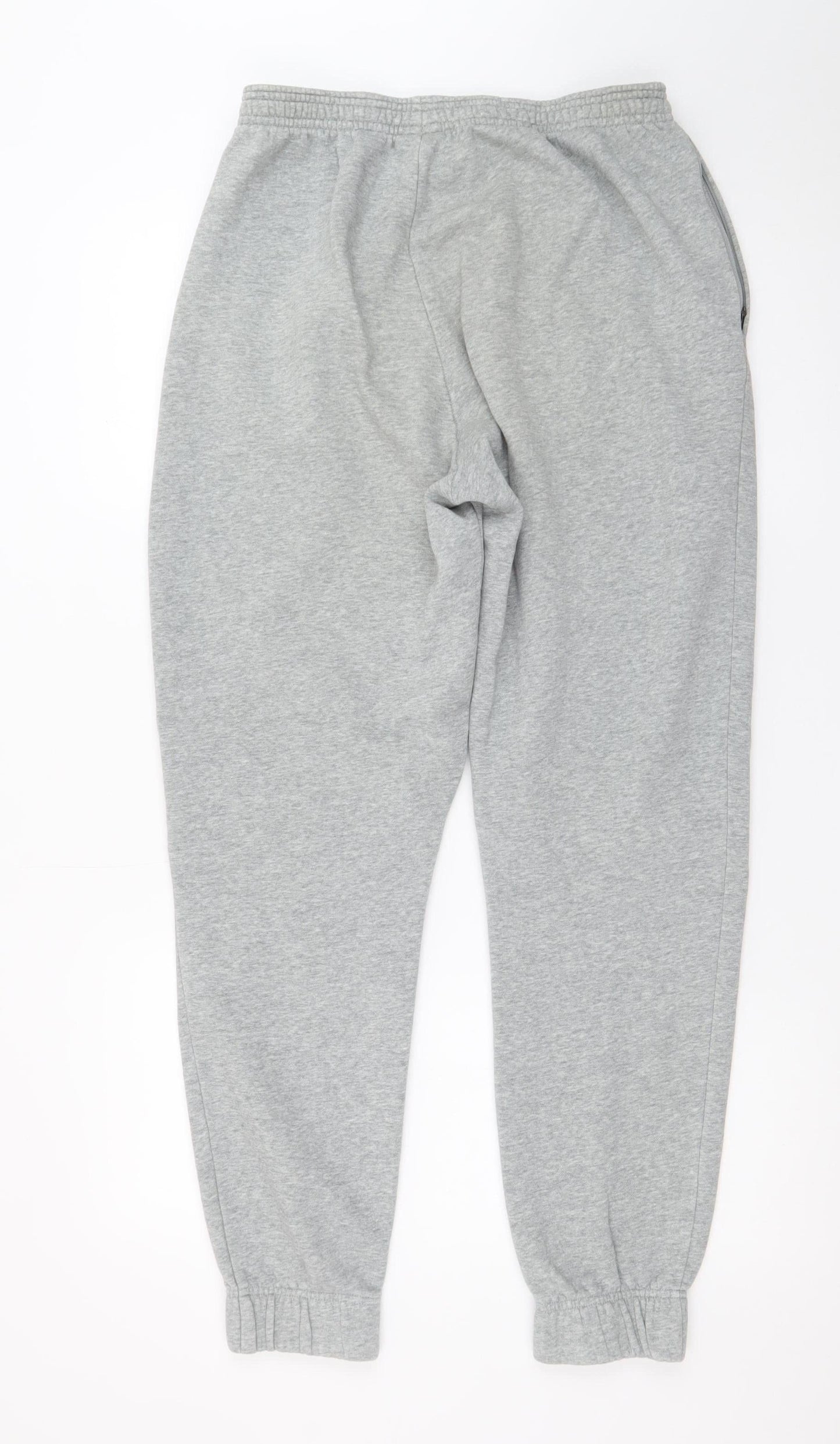 Nike Men's Grey Fleece Sweatpants M Regular Fit Tapered