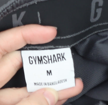 Gymshark Mens Grey Slim Fit Joggers Size M Stretch Tapered Trousers
