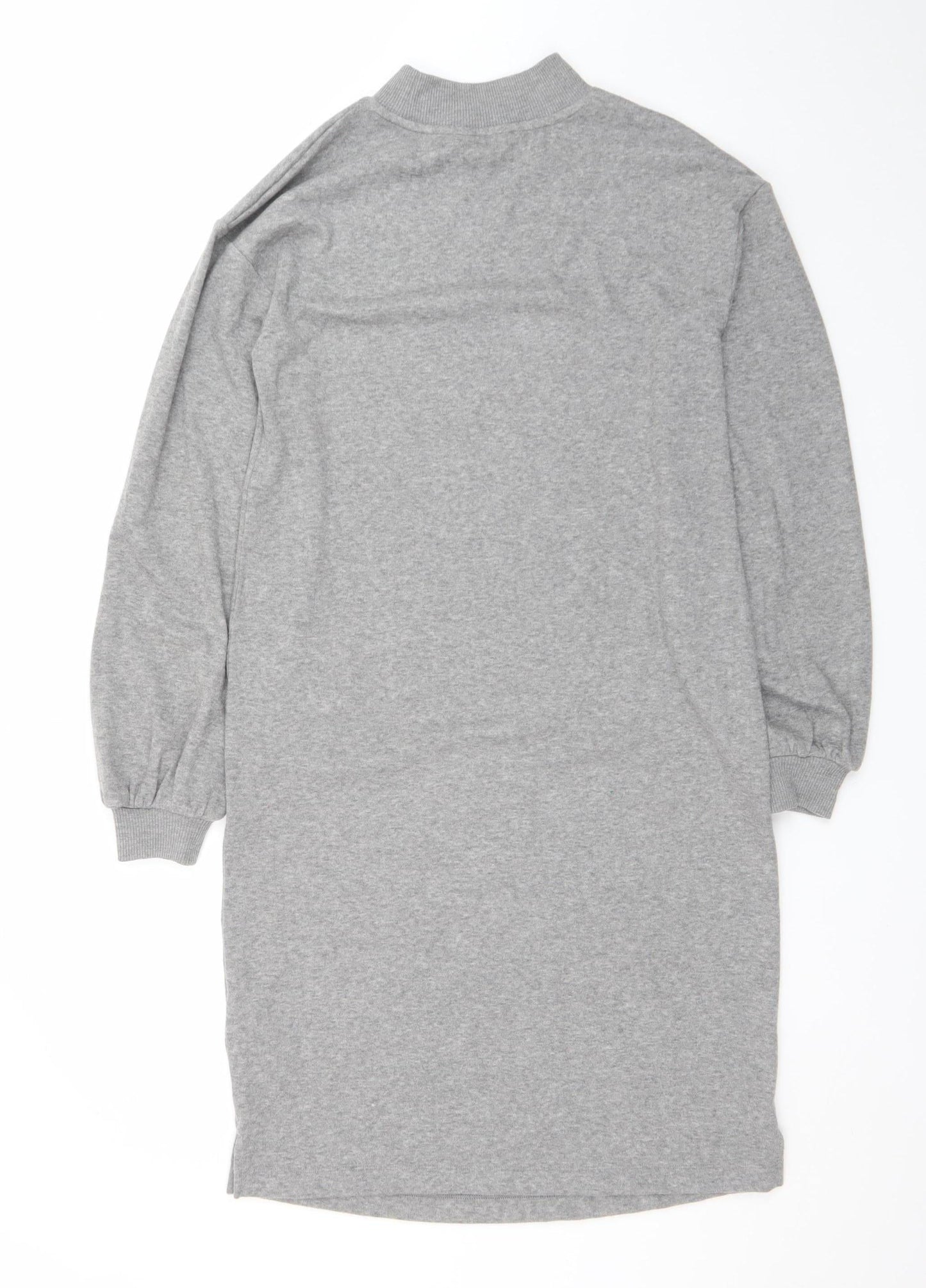 Marks and Spencer Women’s Grey Long Sleeve T-Shirt Dress Size 10