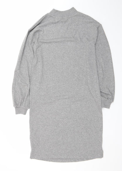 Marks and Spencer Women’s Grey Long Sleeve T-Shirt Dress Size 10