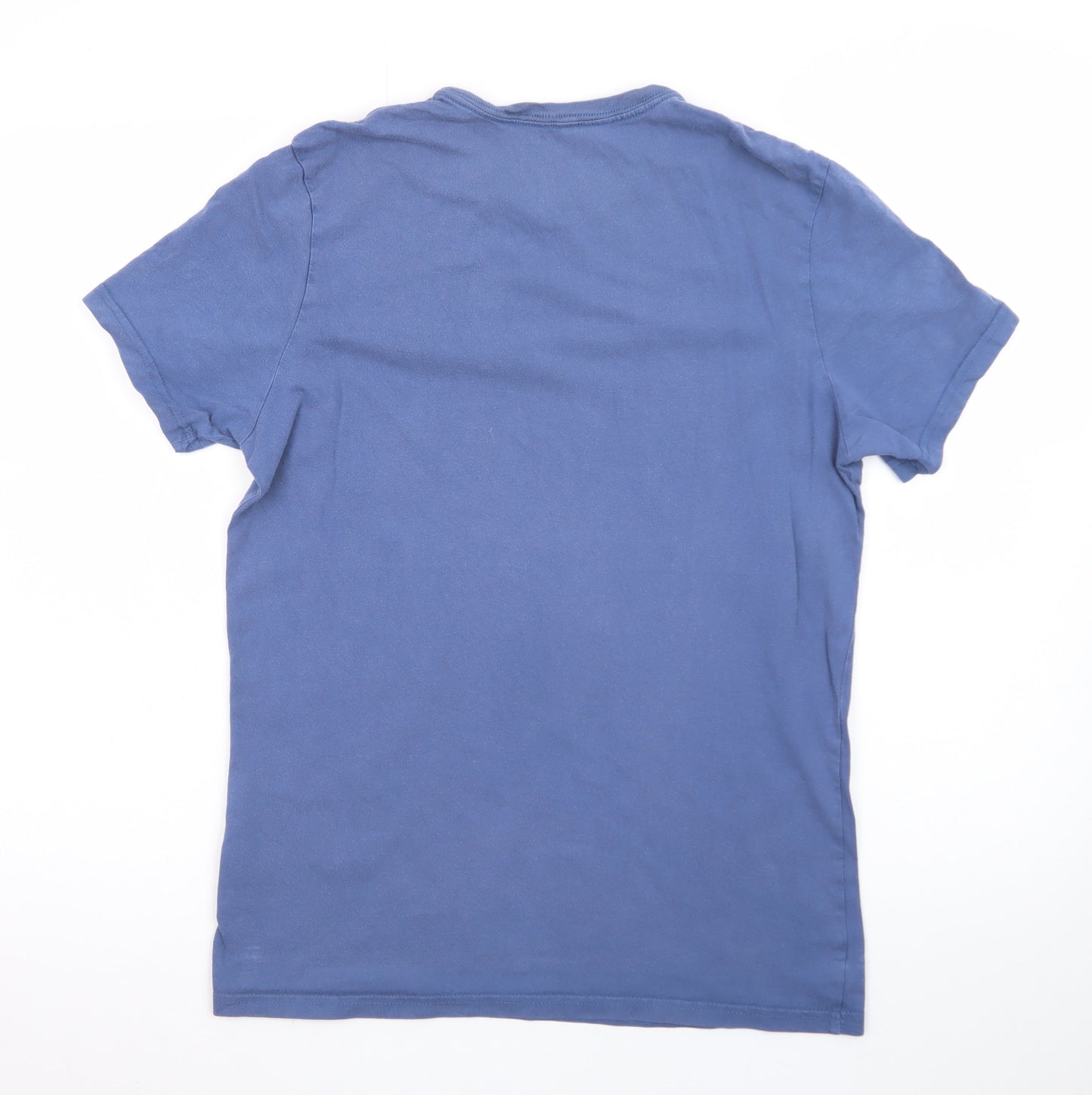 Jack Wills Men Blue Classic Fit Short Sleeve Cotton T-Shirt Size S