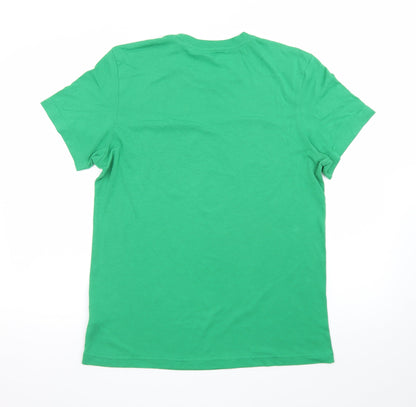 Adidas Men's Green Dallas Stars Graphic Short Sleeve T-Shirt M