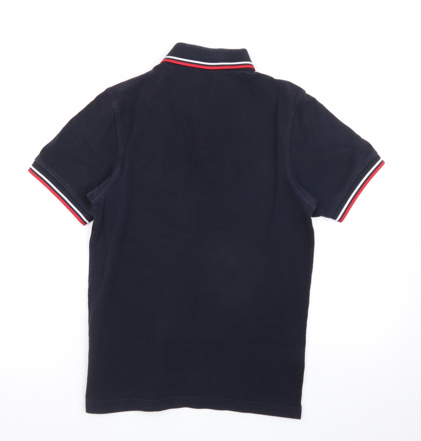 Fred Perry Men's Black XS Cotton Twin Tipped Polo Shirt