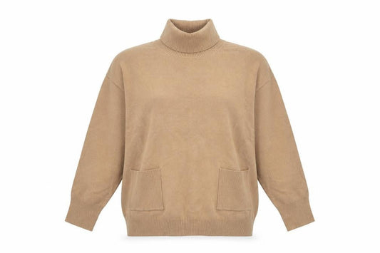 Wallis Womens Beige Roll Neck Pullover Jumper M