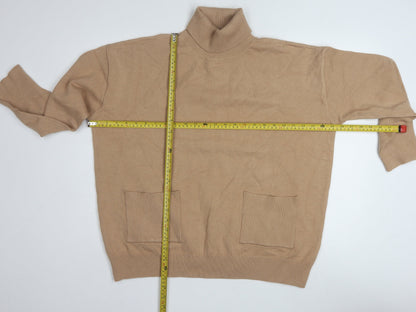 Wallis Womens Beige Roll Neck Pullover Jumper M