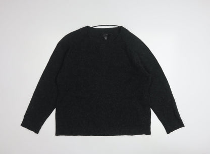 Vero Moda Women’s Black Knit Crew Neck Pullover Jumper Size L