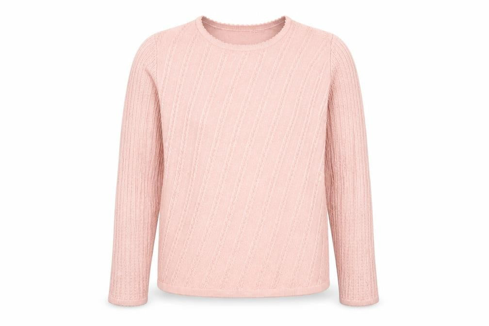Linea by Louis Dell'Olio Pink Rayon Knit Women's L Jumper