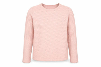 Linea by Louis Dell'Olio Pink Rayon Knit Women's L Jumper