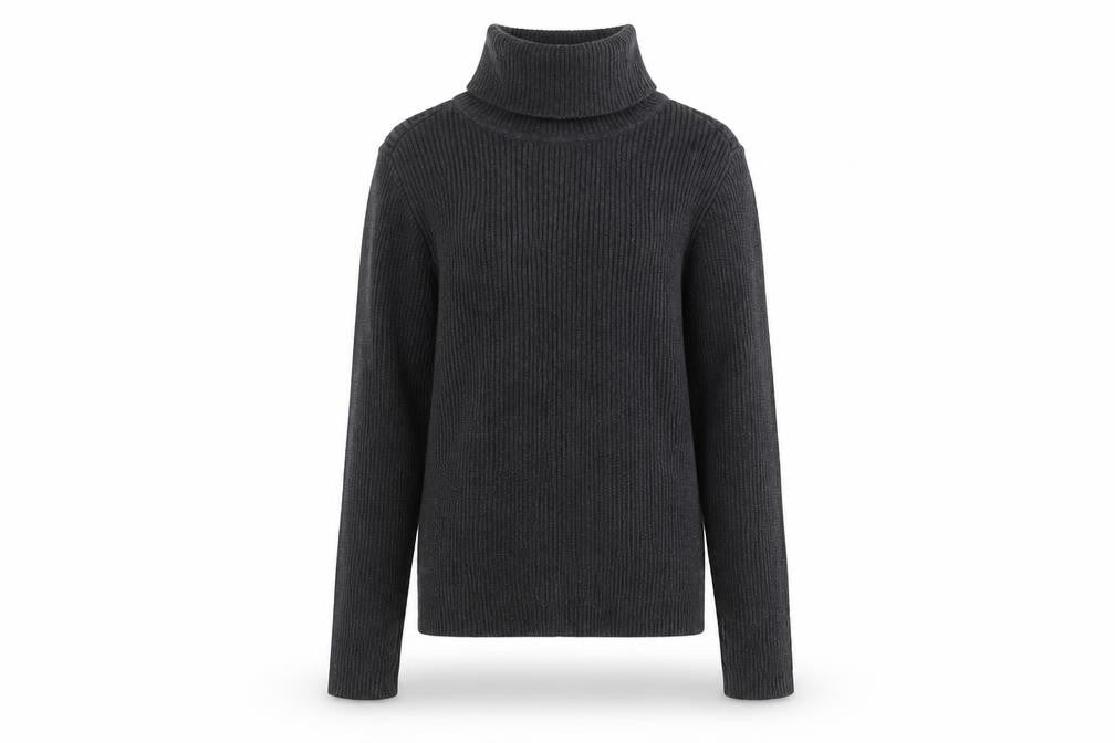 Gap Women’s Black Roll Neck Cotton Jumper XS